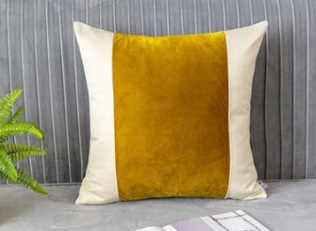 Golden European pillow cushion cover