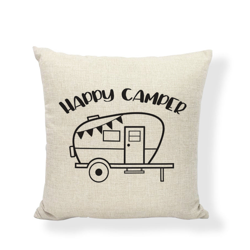 Camping cushion cover