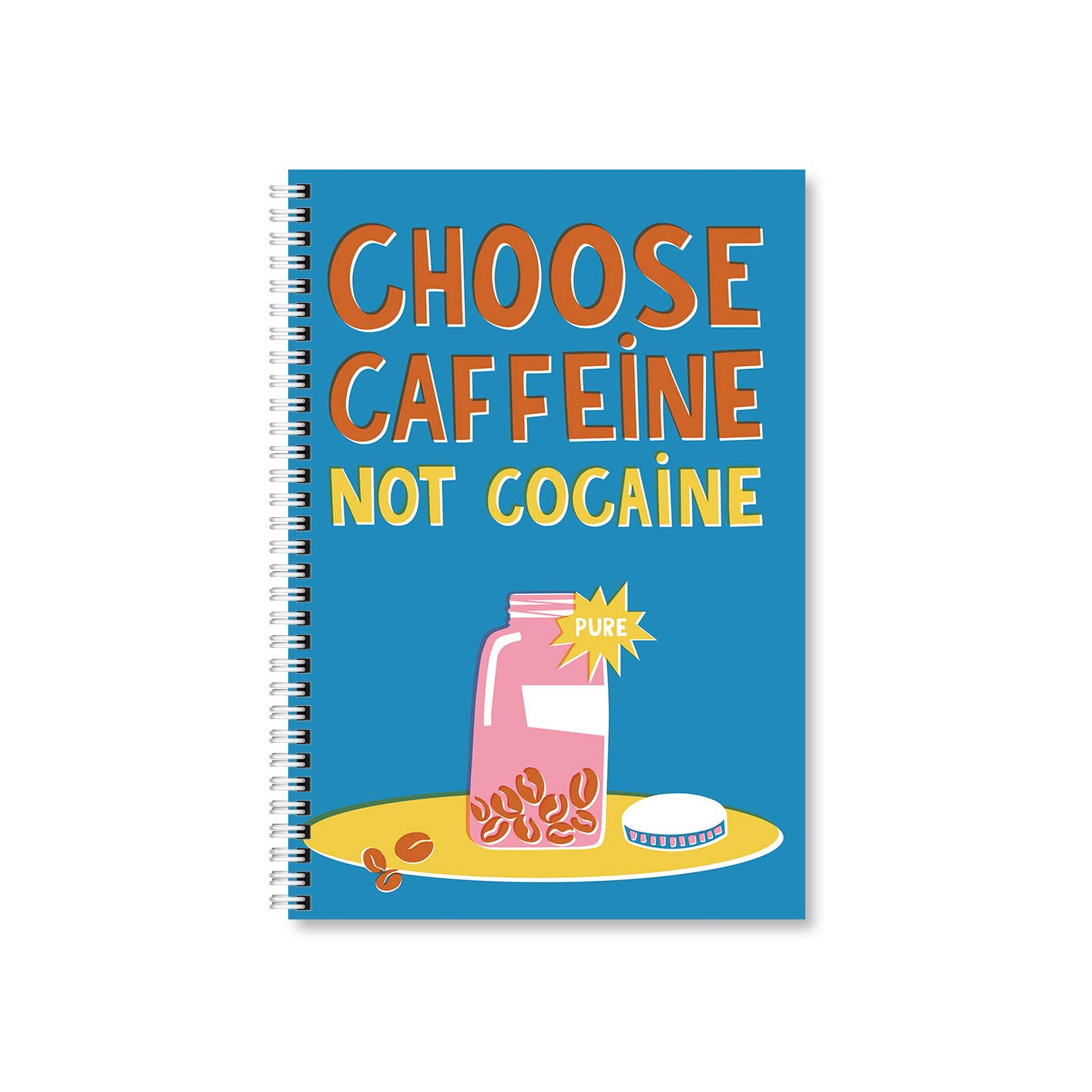 Choose Caffeine A5 Wired Notebook (Pack of 6)