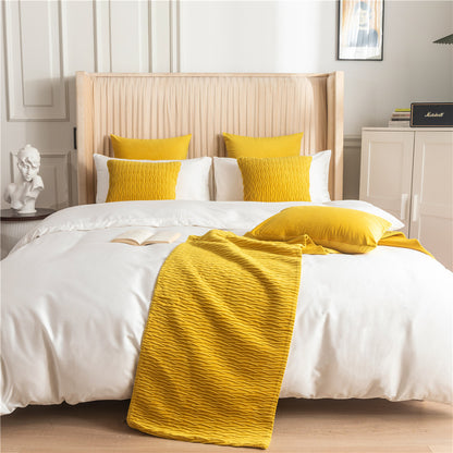 Cotton And Linen Household Bed Flag Bed Towel