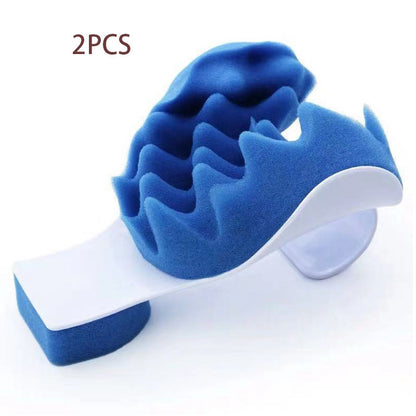 Support Pillow Blue Headrest Cushion Cervical Pillow