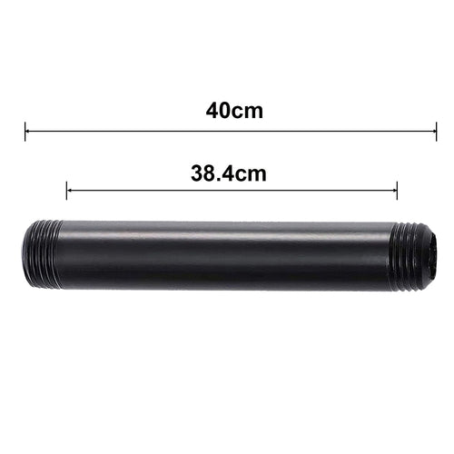 BLACK Painted ¾ inch barrel BSP MALLEABLE Tubing Iron  pipe Lamp