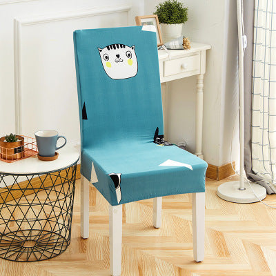 Home Chair Cover Hotel Chair Package Chair Cover Siamese Elastic Chair Cover Office Computer Seat Cover