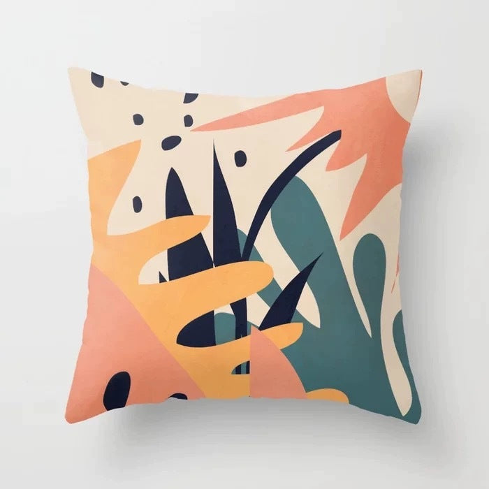 Abstract geometric portrait pillowcase home sofa cushion pillow cushion cover