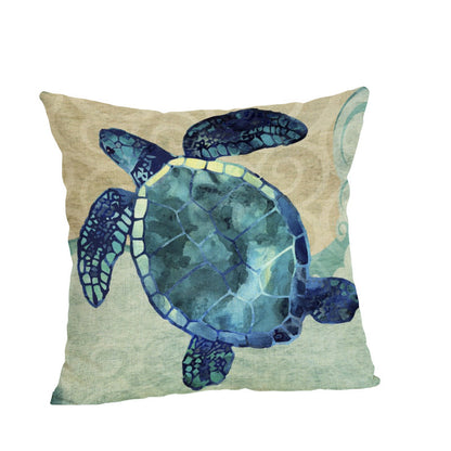 Turtle cushion cover