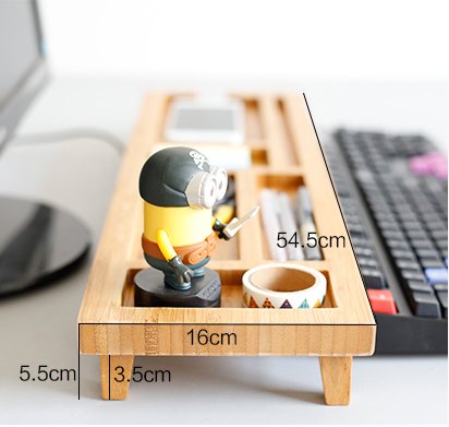 Bamboo Multifunction Desktop Organizer