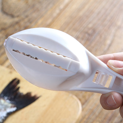 Fish Skin Brush Scraping Fish Scale Brush Grater Quick Disassembly Fish Knife Cleaning Peeling Skin Scraper Scraper Fish Scaler Kitchen Tools