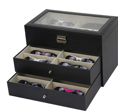 Storage pu leather display box