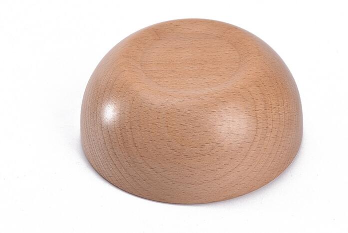 Beech wood bowl