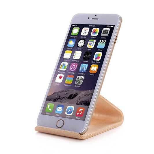 Bent Polywood Smartphone Stand