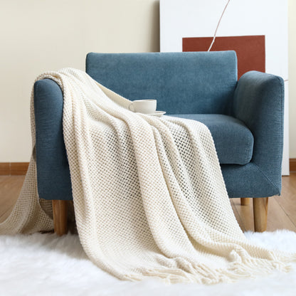 Office Sofa Nap Knitting Blanket