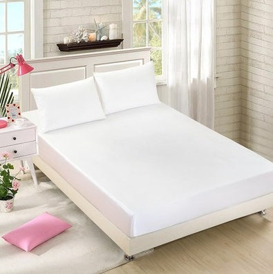 Summer ice silk silk silk bed  solid color bed cover bed package  bed cover special pillowcase