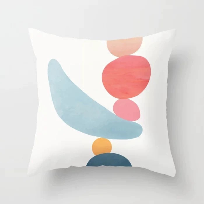 Abstract geometric portrait pillowcase home sofa cushion pillow cushion cover