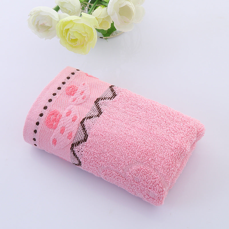 Cotton face towel