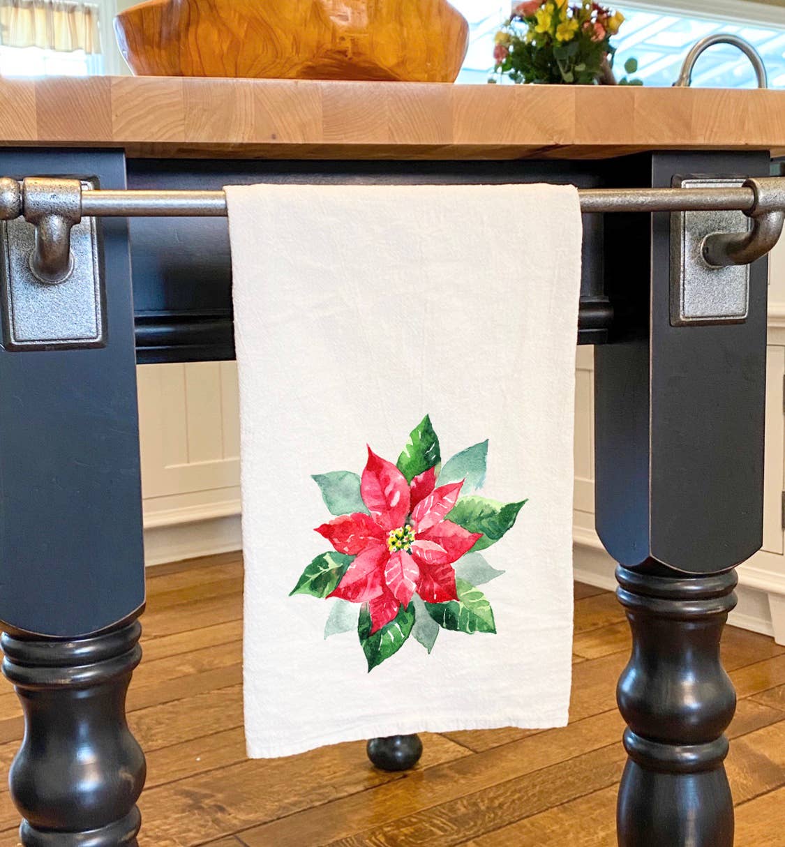 Poinsettia - Cotton Tea Towel