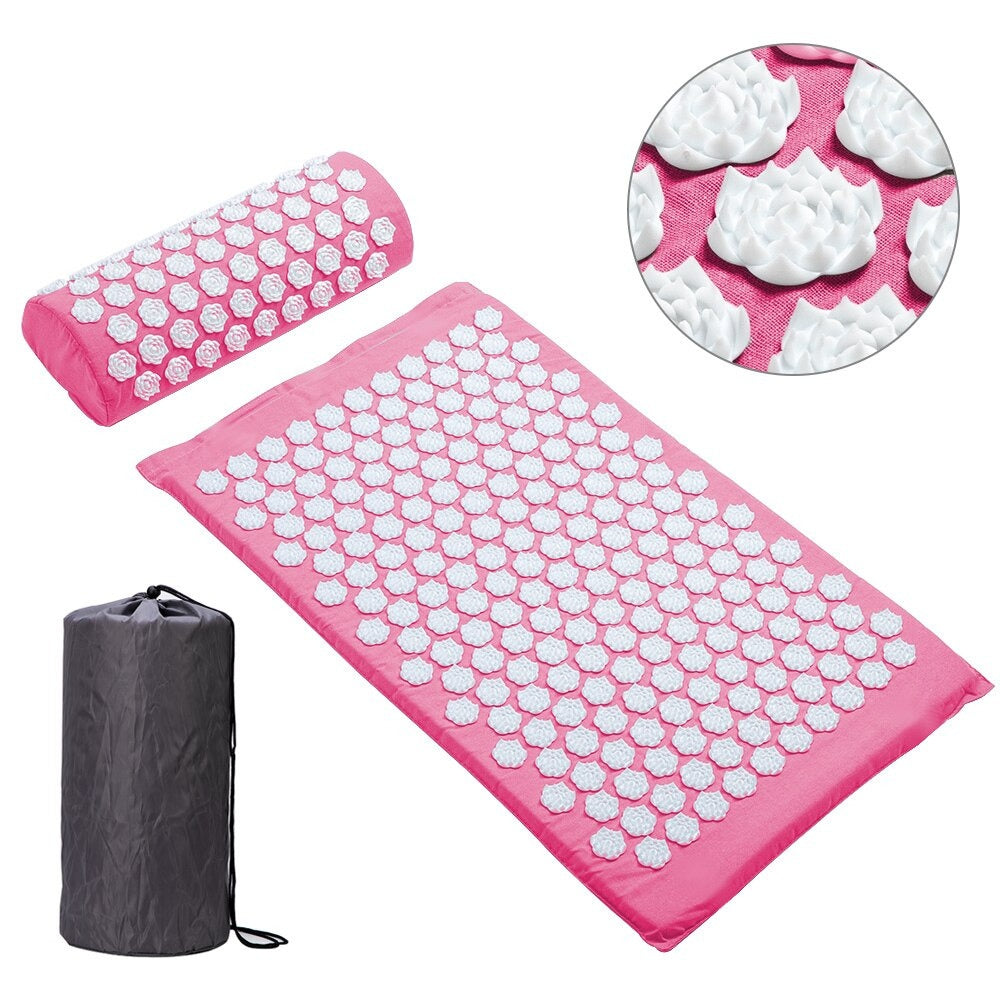 Acupuncture Massage Yoga Mat With Pillow