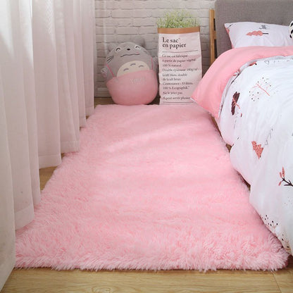 Silk Wool Carpet Bedroom Cute Room Bedside