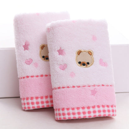 Children's cotton cartoon towel