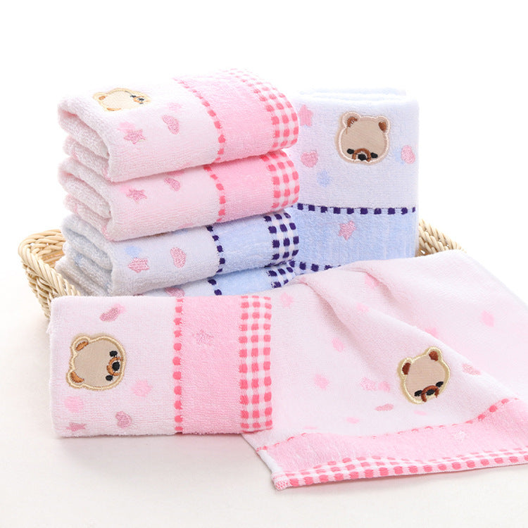 Children's cotton cartoon towel