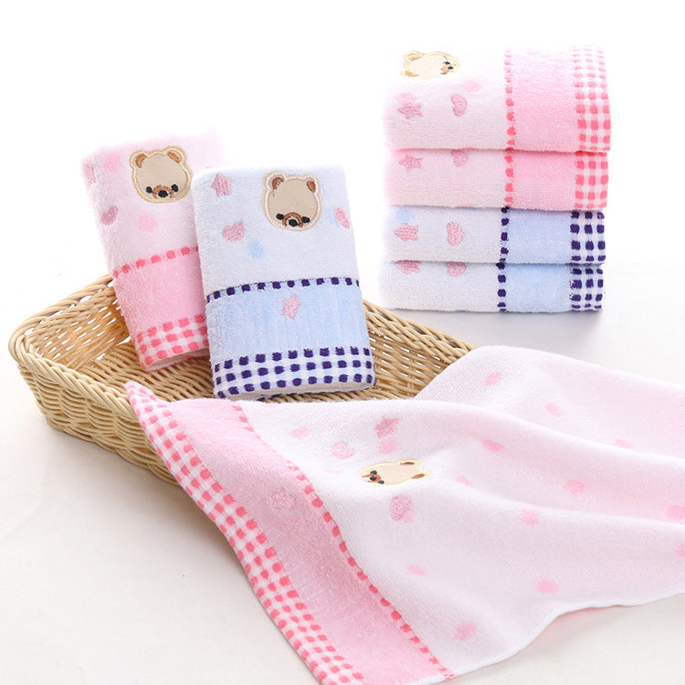 Children's cotton cartoon towel