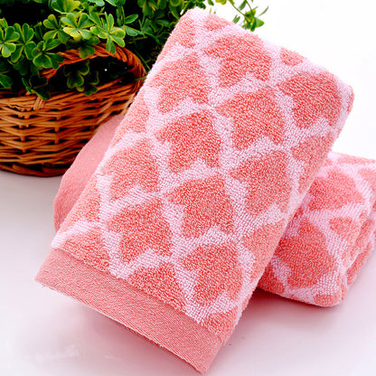 Daily Necessities Pure Cotton Thickened Absorbent Adult Face Wash Towel