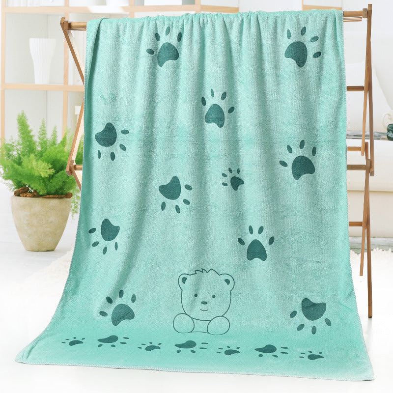 Bath towel beach towel cartoon print