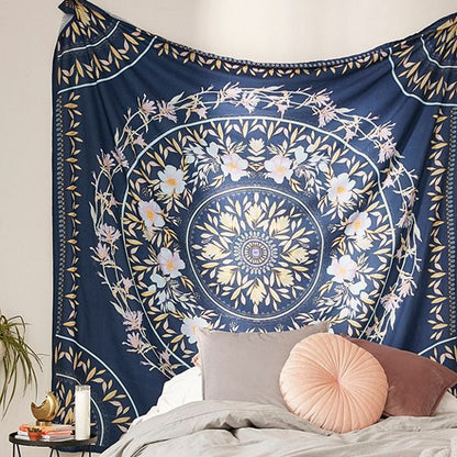 Bohemian Mandala Wall Tapestry