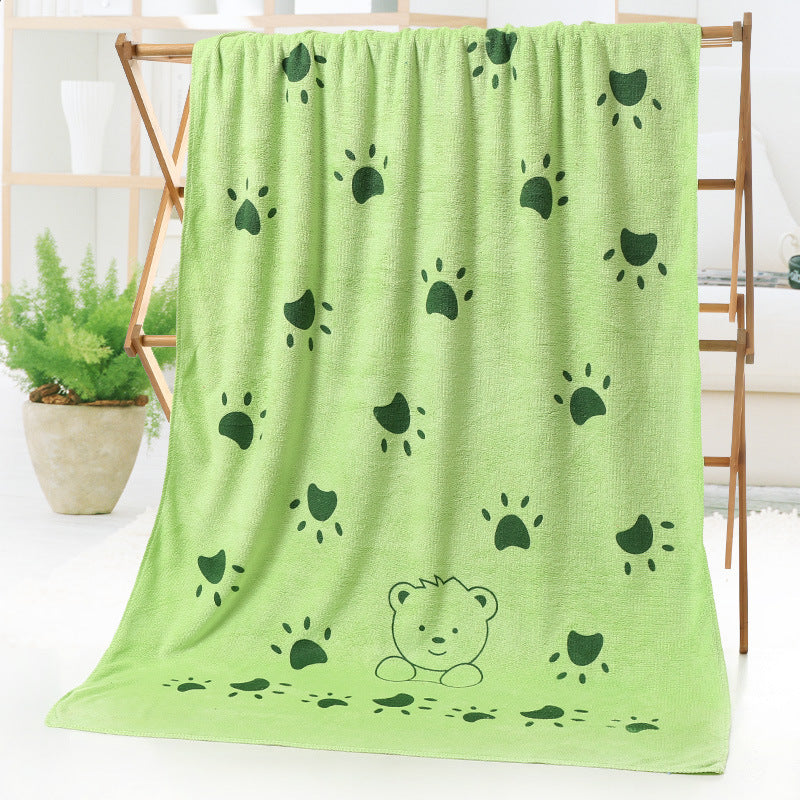 Bath towel beach towel cartoon print