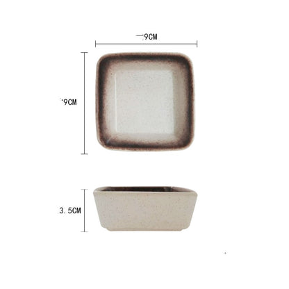 Creative Spice Dish Japanese Ceramic Small Dish