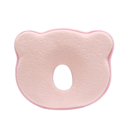 Newborn Infant Anti Roll Pillow Prevent  Flat Head Neck Pillow