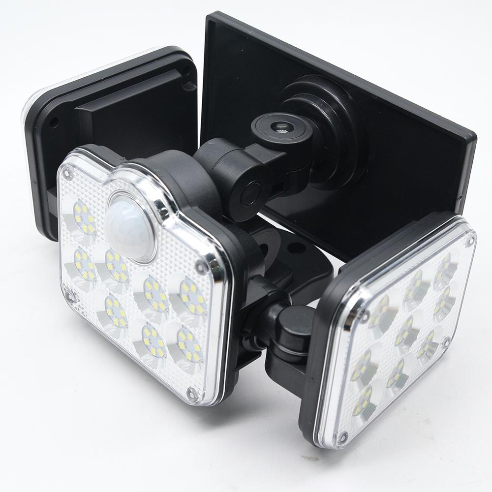 3 Adjustable Heads 270° Wide Angle Illumination Solar Lights Outdoor