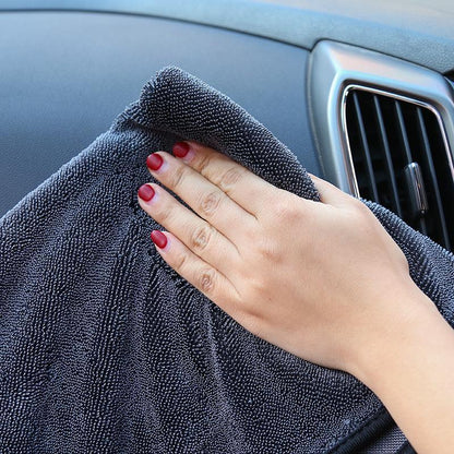 Small Braid Twisting Towel Car Glass Washing Cleaning