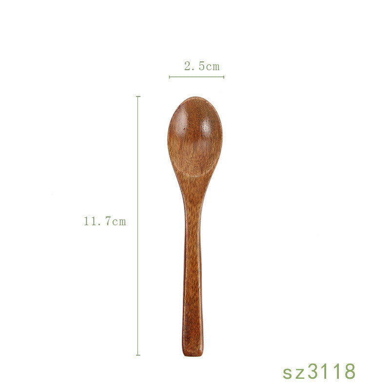 Solid Wood Spoon Japanese Honey Spoon