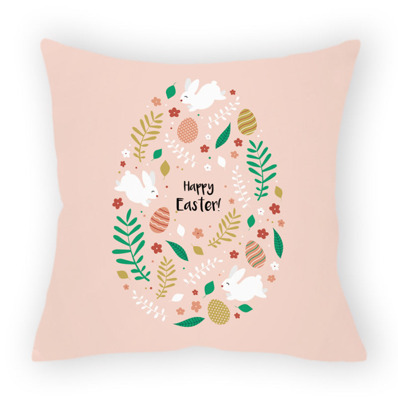 Easter Pillow Cover Sofa Cushion Cushion Cover