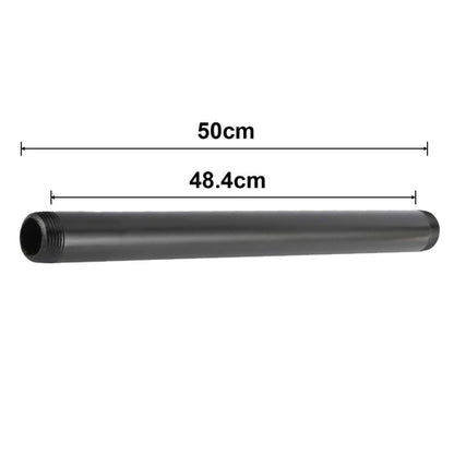 BLACK Painted ¾ inch barrel BSP MALLEABLE Tubing Iron  pipe Lamp