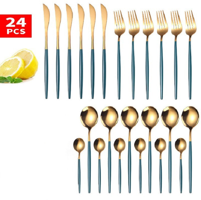 24pcs Luxury Cutlery Set