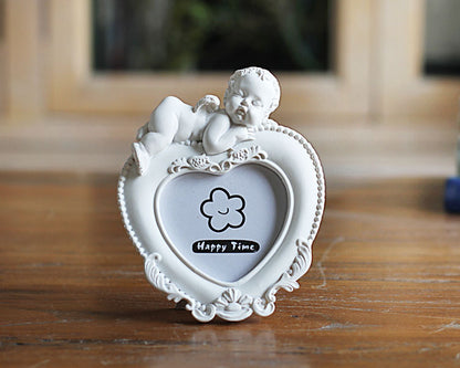 Cupid little angel photo frame