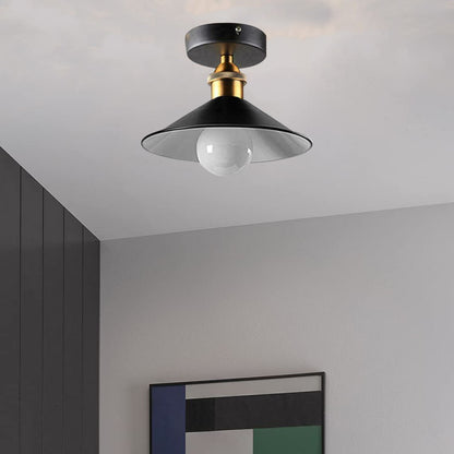 Ceiling Light Round Cone Down Lights Bathroom Kitchen Living Room