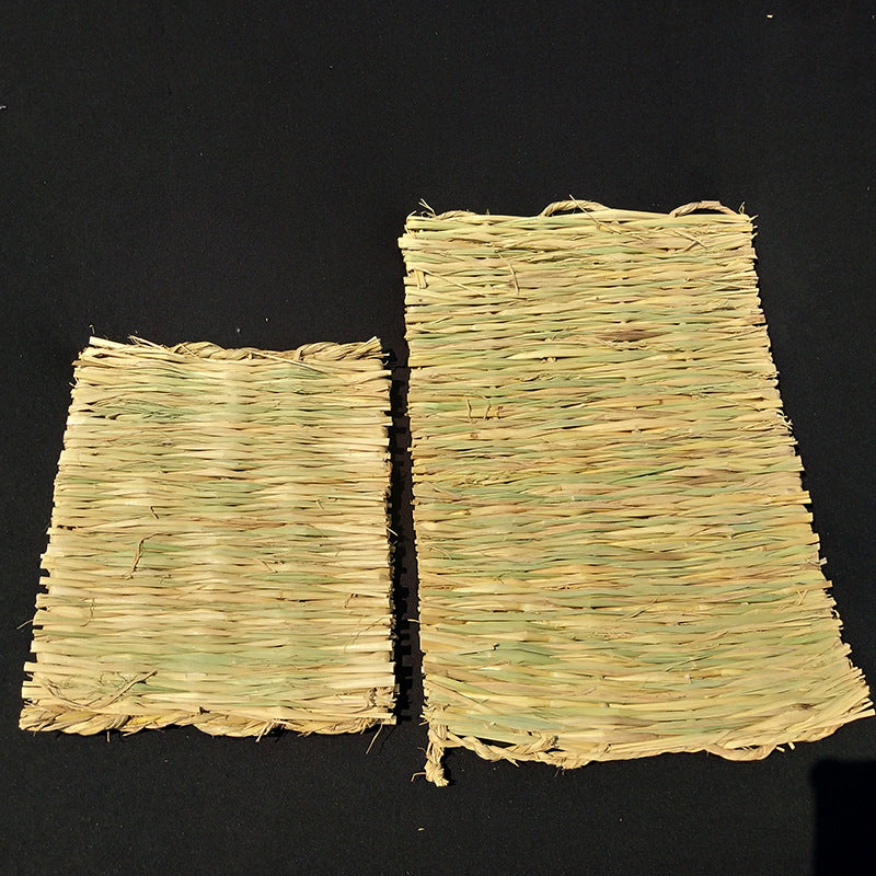 Natural straw mat