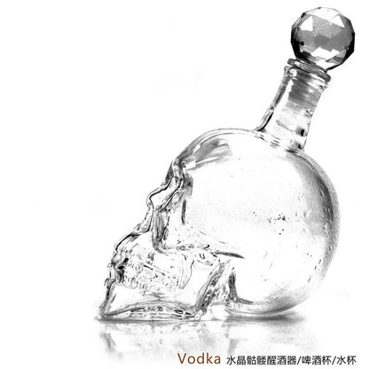 Skull Wine Bottle Vodka Bottle Creative 350ML 550ML 1000ML