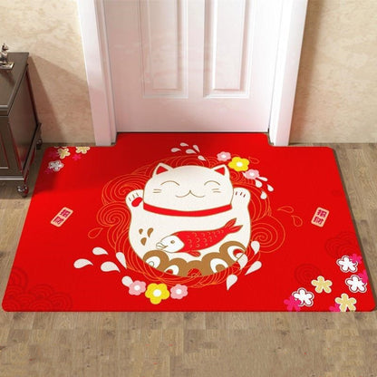 Nordic Printed Carpet Door Mat