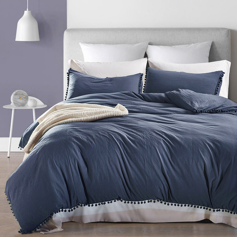 Three-piece bedding set