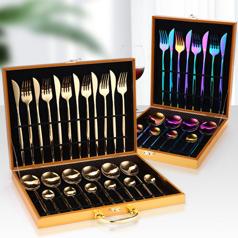 24pcs Luxury Cutlery Set