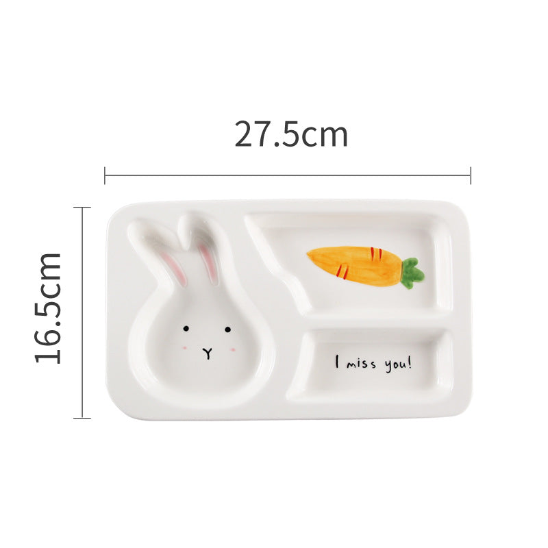 Creative cartoon tableware children baby griddle