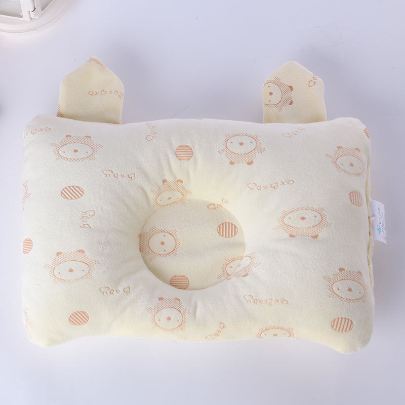 The newborn baby infant baby pillow pillow anti migraine pillow drill amianthus memory cotton pillow