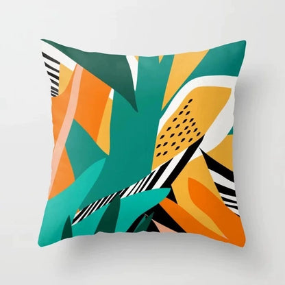 Abstract geometric portrait pillowcase home sofa cushion pillow cushion cover