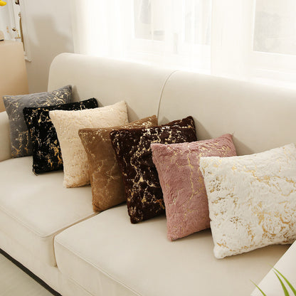 Throw Pillow Plush Throw Pillowcase Sofa Living Room Head Cushion Waist