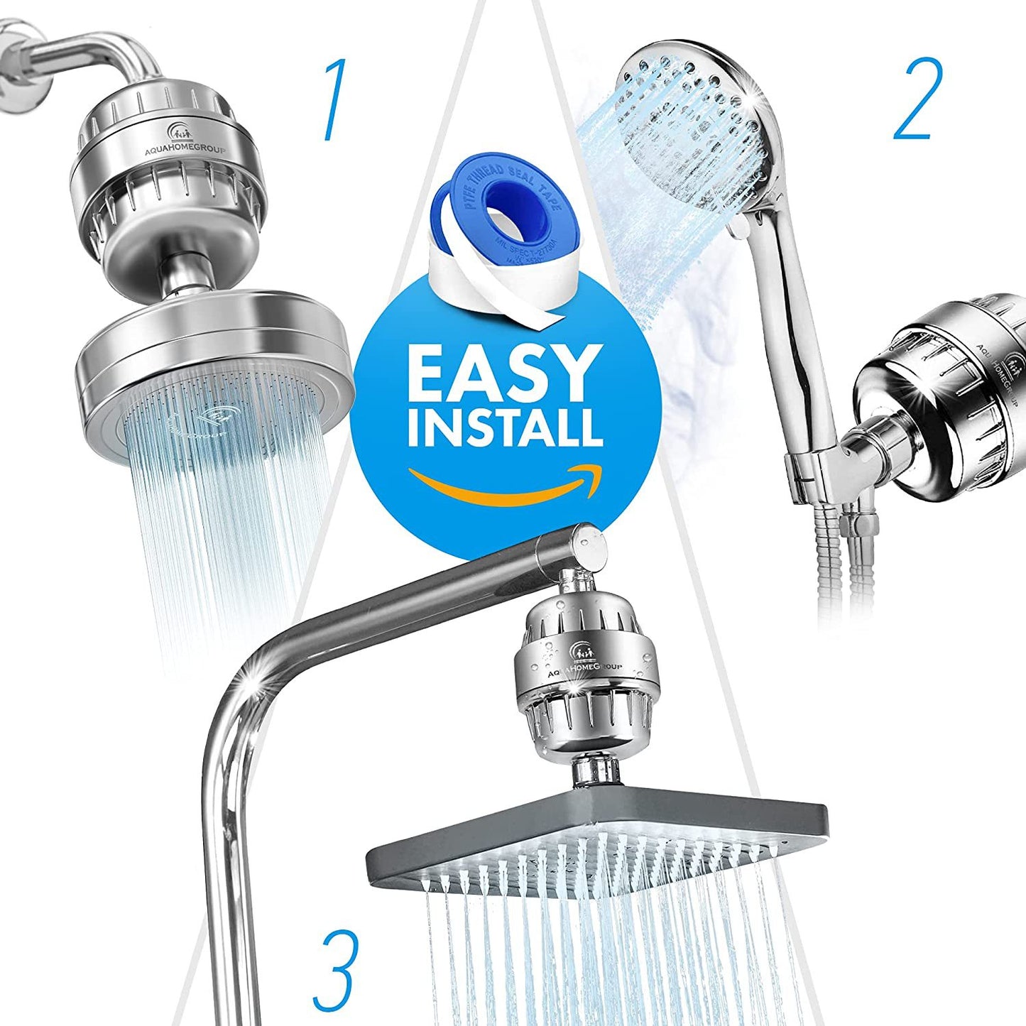 17-layer Shower Filter Active Health Shower Head