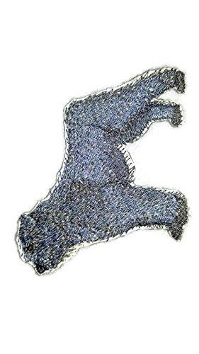 Custom Bouvier Des Flanders Embroidery Iron On/Sew patch [5.5" x 4.1"]