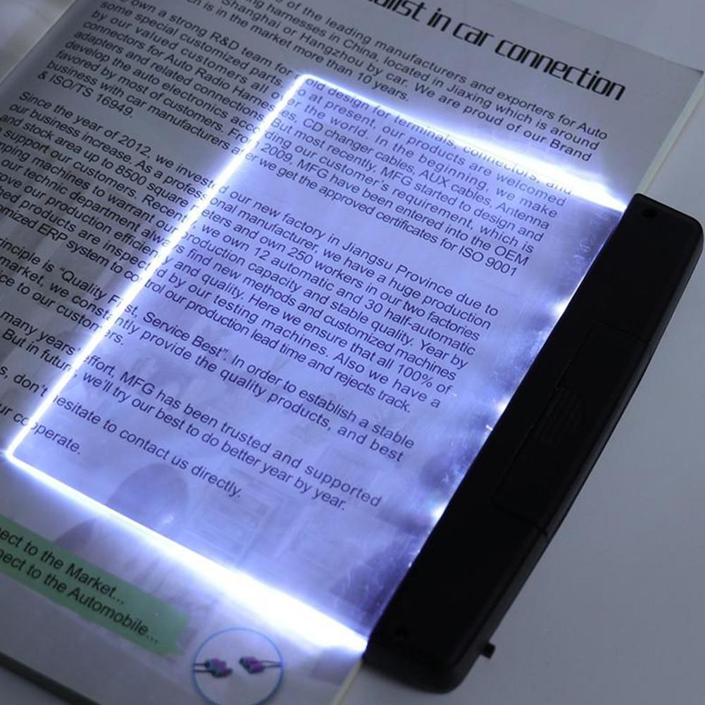 Flat-panel Night Vision Reading Lamp